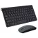 Xukinroy 2.4g Wireless Keyboard and Mouse Mini Multimedia Keyboard Mouse Combo Set for Notebook Lap Mac Desk PC TV Office