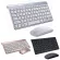 Xukinroy 2.4g Wireless Keyboard and Mouse Mini Multimedia Keyboard Mouse Combo Set for Notebook Lap Mac Desk PC TV Office