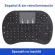 Jelly Comb 2.4g Wireless Mini Keyboard Russian 7Color Backlit Keyboard Fly Air Mouse with Touchpad Remote Control Android TV Box