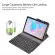 Sm-T860 Bluetooth Wireless Keyboard For Samsung Tab S6 Tablets Wireless Bluetooth Keyboard With Faux Leather Protective Case
