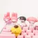 Mechanical Keyboard Keycap PBT R4 Single Cute Gemini DIY Keycap Cute Cartoon Pink Kawaii Customized Cherry MX