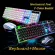 RGB Gaming Keyboard+Mouse Keyboard playing games The keyboard has a Spotlight Leopard G21, white keyboard, free gaming mouse.