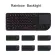 Mini 2.4g RF Wireless Keyboard Spanish French Russian English Keyboard Backlight Touchpad Mouse for PC Notebook Smart TV Box