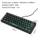 Usb Interface Cable Game Mechanical Keyboard 61 Key Keyboard Monochrome Led Backlight With Multimedia Keyboard Ergonomic Design