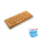 KG101 Wireless Keyboard Lap Wireless Bamboo Keyboard Home Office Mechanical Keyboard