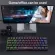 Backlight Keyboard Mechanical Keyboard Gaming 61keys Backlit Ergonomic Usb Wired Keyboard Single Light Breathing For Pc