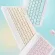 High Compatible Light Mouse Keyboard Suit 10 Inch Universal Portable Wireless Keyboard for Tablet Computer Mobile Phone
