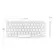 28cm Bluetooth 2.4gwireless Keyboard For Apple For Ipad 2 3 4 For Mac Computer Pc For Macbook Clavier Office Supplies