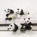 R4 ESC Key Caps Naughty Panda Key Cap Game PBT Keycaps for Mechanical Keyboard Log 3D Cartoon Anime Kawaii Keycap Single