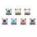 Gateron Switches Mechanical Axis For Mechanical Keyboard Ks-8 3 Pin 5 Pins Brown Blue Clear Green Yellow Fit Gk61 Gh60