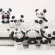 R4 ESC Key Caps Naughty Panda Key Cap Game PBT Keycaps for Mechanical Keyboard Log 3D Cartoon Anime Kawaii Keycap Single