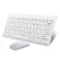 SLIM 2.4GHz Wireless Keyboard Bluetooth Keyboard and Mouse Combo Set for Notebook Lap Mac Desk PC Computer Smart TV PS4