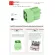 Kailh Box Switch For Mechanical Keyboard 3 Pin Gaming Navy Jade Crystal Royal White Red Brown Black Rgb Smd Switch Mx Gamer