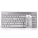 Mini Wireless Rechargeable Keyboard Mouse SLIM USB Waterproof 2.4g for Mac Apple Notebook Lap Desk Computer 1200 DPI