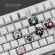 Personality Customized Abs Silicone Kitty Paw Artisan Cat Paws Pad Keyboard Keycaps For Cherry Mx Switches Dropshipping