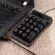 Basix Mechanical Keyboard NUMERIC USB WIRED 19 Keys Mini Numpad Keyboard Water-Proof Keypad for Lap Desk Keypad