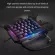 One Hand Gamer Keyboard Mini Backlit Keyboard Mechanical Keyboard Wired Keypad Single Handed Ergonomic Gaming Keypad for PUBG