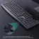 An-100 104 Keys Keyboard Mouse Set Wireless 2.4g Adjustable Ergonomic Usb Keyboardsilent 1200dpi Keyboard Set For Lap