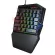 Hxsj Mini One-Hand Mechanical Keyboard Gaming Keyboard V100 35 Keys Colorful Backlit Game Keyboard For Pc Computer Android