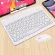 Ipadtablet Bluetooth Wireless Keyboard Tablet Universal Colorful Backlight Bluetooth Keyboard And Mouse Combom