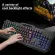 Wired Led Gaming Mechanical Keyboard With Backlight Phone Holder Illuminated Ergonomic For Office Home Desk Pc Computer Gamer