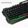 Wired Led Gaming Mechanical Keyboard With Backlight Phone Holder Illuminated Ergonomic For Office Home Desk Pc Computer Gamer