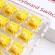 35pcs Gateron Cap Switch Yellow Gold Milky For Mechanical Gaming Keyboard Linear Switches 3pin 63g Bottom