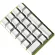 21 Key YMDK Side -Princed Blank -PRINTED THICK PBT ABS Keycap for MX Switches Mechanical Keyboard Numpad Only Keycap