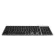 Wireless Bluetooth Keyboard Rechargeable Ultra-Thin Keyboard with Number Pad PC Windows iOS