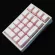 Double Shot Keycap PBT Pudding 21KEY Numpad Multimedia Key F1-F12 Keycaps