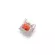 Everglide Switch Sakura Pink Jade Green Coral Red Amber Oran MX Stem with Transparent Clear Housing for Mechanical Keyboard 5Pin