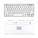 Kemile English Spanish Russian Language Wireless Bluetooth Keyboard For Samsung Tablet Smart Phone Huawei Android Windows System