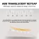 Mechanical Keyboard Keycaps Oem Profile Abs Transparent Double Shot Injection 104 Keys For Gk61 Anne Pro 2