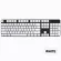 Mechanical Keyboard Keycaps Oem Profile Abs Transparent Double Shot Injection 104 Keys For Gk61 Anne Pro 2