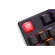 Novelty Shine Through Keycaps Abs Etched Back Lit Black Red R1 Esc Genshin Elements Pyro Geo Dendro Anemo Hydro Cryo Electro