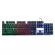 T350 Rainbow Backlight Usb Ergonomic Gaming Keyboard For Pc Lap Usb Wired 104 Keys Gaming Mechanical Keyboard