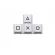 Novelty Cherry Profile Dye Sub PBT Keycap PS4 Button Arrow Key Wasd Dye Subtech R4 R2 1x Purple Red Blue Black