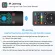 Vontar T8 Plus Backlit 2.4ghz Air Mouse Wireless Keyboard Touchpad Voice Iremote Control For Android Tv Box Mini Pc Projector