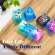 Scenery Koi Backspace Resin Keycaps For Cherry Mx Switch Mechanical Gaming Keyboard Keycaps Replace Hand Made Keycaps