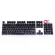 104 Keys Layout Low Profile Keycaps Set For Mechanical Keyboard Backlit Crystal Edge Design Cherry Mx With Key Caps Puller