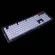 104 Keys Layout Low Profile Keycaps Set for Mechanical Keyboard Backlit Crystal Edge Design Cherry MX with Key Caps Puller