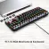 Professional Ultra-Slim Mechanical Keyboard 917-10 for Home Office 87 Key USB 2.0 Wired Backlight Mechanical Gaming Keyboard