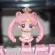 1PC R4 Height PBT Girl Keycap Personality Design Cartoon Axis Lovely Fenty Beauty Anime Key Caps for Mechanical Keyboard