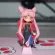 1PC R4 Height PBT Girl Keycap Personality Design Cartoon Axis Lovely Fenty Beauty Anime Key Caps for Mechanical Keyboard