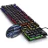 RGB Keyboard LED Gaming Keyboard 104 Keys Wired Backlit RGB Lighting USB Computer Accessories Keyboard Mechanical Game Keyboard
