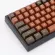 Chocolate Color Design Sa Profile Keycaps for Cherry MX Switch Mechanical Gaming Keyboard Abs 2 Colors Key Caps Kit1 Kit 2