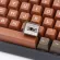 Chocolate Color Design Sa Profile Keycaps for Cherry MX Switch Mechanical Gaming Keyboard Abs 2 Colors Key Caps Kit1 Kit 2