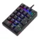 K24 LED RGB Wired Mechanical Nuypad 21 Keys Mini Numpad Backlight Keyboard Accounting Lap Notebook Tablets