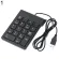 Mini 2.4g Bluetools Wireless 18 Keys USB Keyboard NUMERIC Keypad Numpad for PC Gaming Keyboard Presario Notebook New