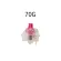 Idobao Gateron Pink Switch 60g/70g Silent Tactile Paragraph Axis 5-Pin Transparent Mechanical Keyboard Switch